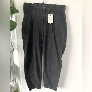 ASOS //Denim//Maternity Jeans with elastic hips.Black Wash 
Size:UK 10